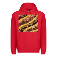 Red melanin leopard glitter Premium Hoodie - Zillion Design Studio