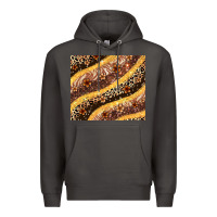 Smoke melanin leopard glitter Premium Hoodie - Zillion Design Studio