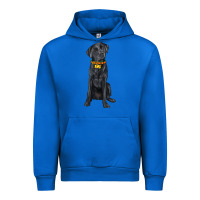 Cobalt labrador retriever with overflow Urban Hoodie - texasbilliewilder
