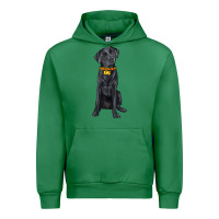 Emerald labrador retriever with overflow Urban Hoodie - texasbilliewilder