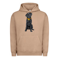 Pigment Burro labrador retriever with overflow Urban Hoodie - texasbilliewilder