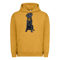 Pigment Peanut Butter labrador retriever with overflow Urban Hoodie - texasbilliewilder