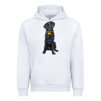 White labrador retriever with overflow Urban Hoodie - texasbilliewilder