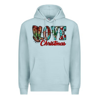 Blue Mist christmas love boots Premium Hoodie - RanaPortraitStore