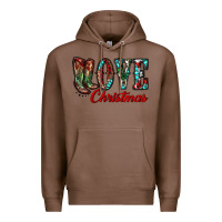 Chestnut christmas love boots Premium Hoodie - RanaPortraitStore