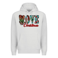 Dove Grey christmas love boots Premium Hoodie - RanaPortraitStore