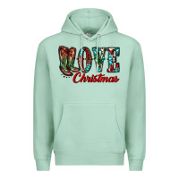 Seafoam christmas love boots Premium Hoodie - RanaPortraitStore