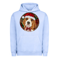 Pigment Grape Ice beagle christmas ornament Urban Hoodie - RanaPortraitStore