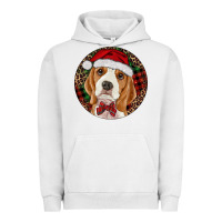 Pigment Lunar Rock beagle christmas ornament Urban Hoodie - RanaPortraitStore