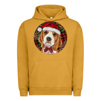 Pigment Peanut Butter beagle christmas ornament Urban Hoodie - RanaPortraitStore