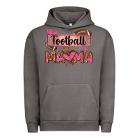 Pigment Tornado football mama with leopard Urban Hoodie - Zillion Design Studio