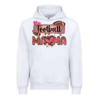 White football mama with leopard Urban Hoodie - Zillion Design Studio