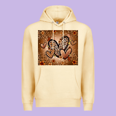 Melanin Hearts Premium Hoodie Designed By Zillion Design Studio