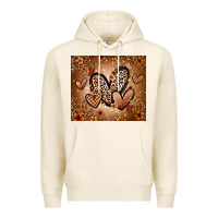 Tofu melanin hearts Premium Hoodie - Zillion Design Studio
