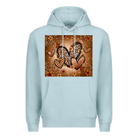 Melanin Hearts Premium Hoodie | Teevron