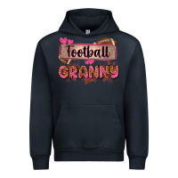 Navy football granny with leopard Urban Hoodie - Zillion Design Studio