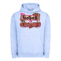 Pigment Grape Ice football granny with leopard Urban Hoodie - Zillion Design Studio