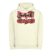 Pigment Pistachio football granny with leopard Urban Hoodie - Zillion Design Studio