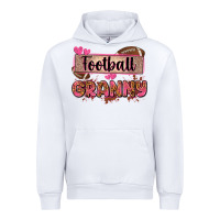White football granny with leopard Urban Hoodie - Zillion Design Studio