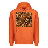 Carrot melanin butterfly Premium Hoodie - Zillion Design Studio
