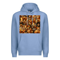 Colony Blue melanin butterfly Premium Hoodie - Zillion Design Studio