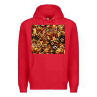 Red melanin butterfly Premium Hoodie - Zillion Design Studio