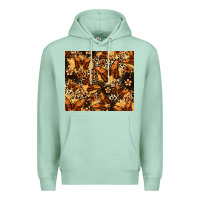 Seafoam melanin butterfly Premium Hoodie - Zillion Design Studio