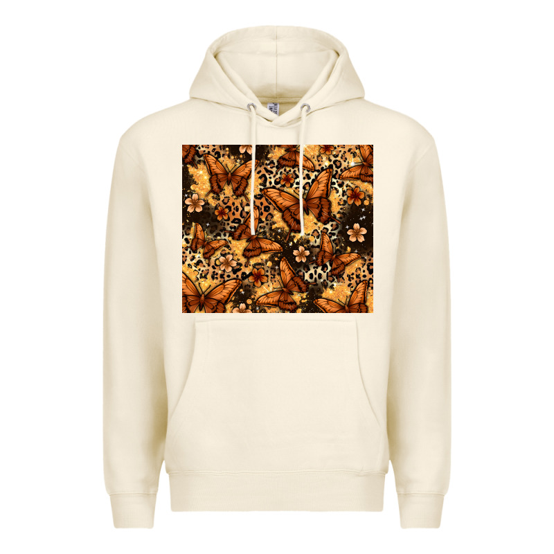 Melanin Butterfly Premium Hoodie by Zillion Design Studio | Teevron