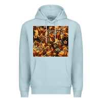 Blue Mist melanin butterfly Premium Hoodie - Zillion Design Studio