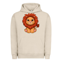 Pigment French Oak lion Urban Hoodie - texasbilliewilder