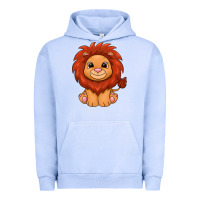 Pigment Grape Ice lion Urban Hoodie - texasbilliewilder