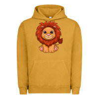 Pigment Peanut Butter lion Urban Hoodie - texasbilliewilder