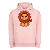 Pigment Salmon lion Urban Hoodie - texasbilliewilder