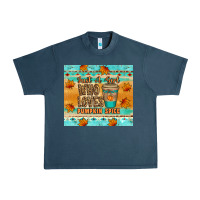 Midnight Navy just a girl who loves pumpkin spice tumbler Urban Heavy Tee - Artiststas