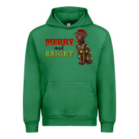 Emerald merry and bright labrador Urban Hoodie - RanaPortraitStore