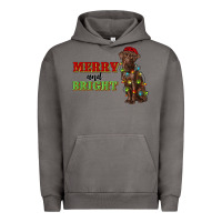 Pigment Tornado merry and bright labrador Urban Hoodie - RanaPortraitStore