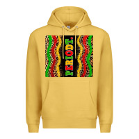 Antique Gold juneteenth periodt Premium Hoodie - Zillion Design Studio
