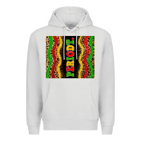 Dove Grey juneteenth periodt Premium Hoodie - Zillion Design Studio