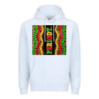 White juneteenth periodt Premium Hoodie - Zillion Design Studio