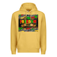 Antique Gold juneteenth freedom 1865 Premium Hoodie - Zillion Design Studio