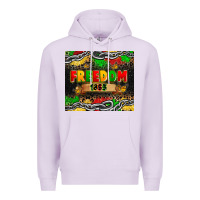 Lilac juneteenth freedom 1865 Premium Hoodie - Zillion Design Studio
