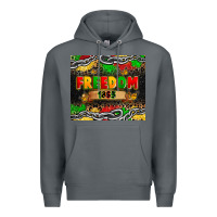 Rock juneteenth freedom 1865 Premium Hoodie - Zillion Design Studio