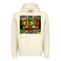 Sandshell juneteenth freedom 1865 Premium Hoodie - Zillion Design Studio