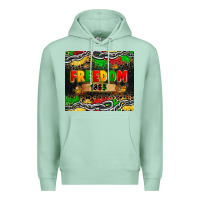 Seafoam juneteenth freedom 1865 Premium Hoodie - Zillion Design Studio