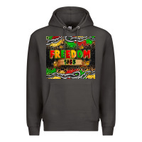 Smoke juneteenth freedom 1865 Premium Hoodie - Zillion Design Studio
