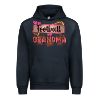 Navy football grandma with leopard Urban Hoodie - Zillion Design Studio
