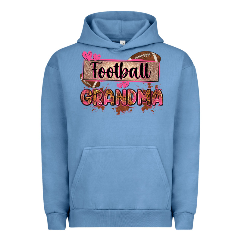 Football Grandma With Leopard Urban Hoodie by Zillion Design Studio | Teevron