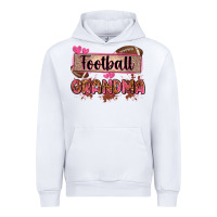 White football grandma with leopard Urban Hoodie - Zillion Design Studio