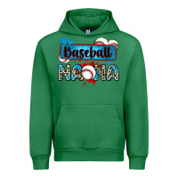 Emerald baseball nana with leopard Urban Hoodie - Zillion Design Studio