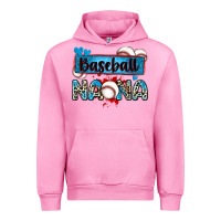 Fuchsia Pink baseball nana with leopard Urban Hoodie - Zillion Design Studio